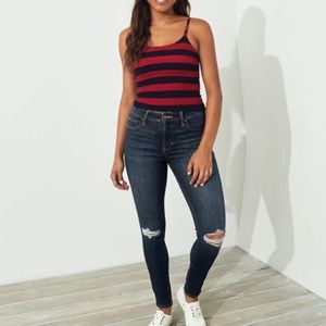 Classic Stretch High-Rise Super Skinny Jeans